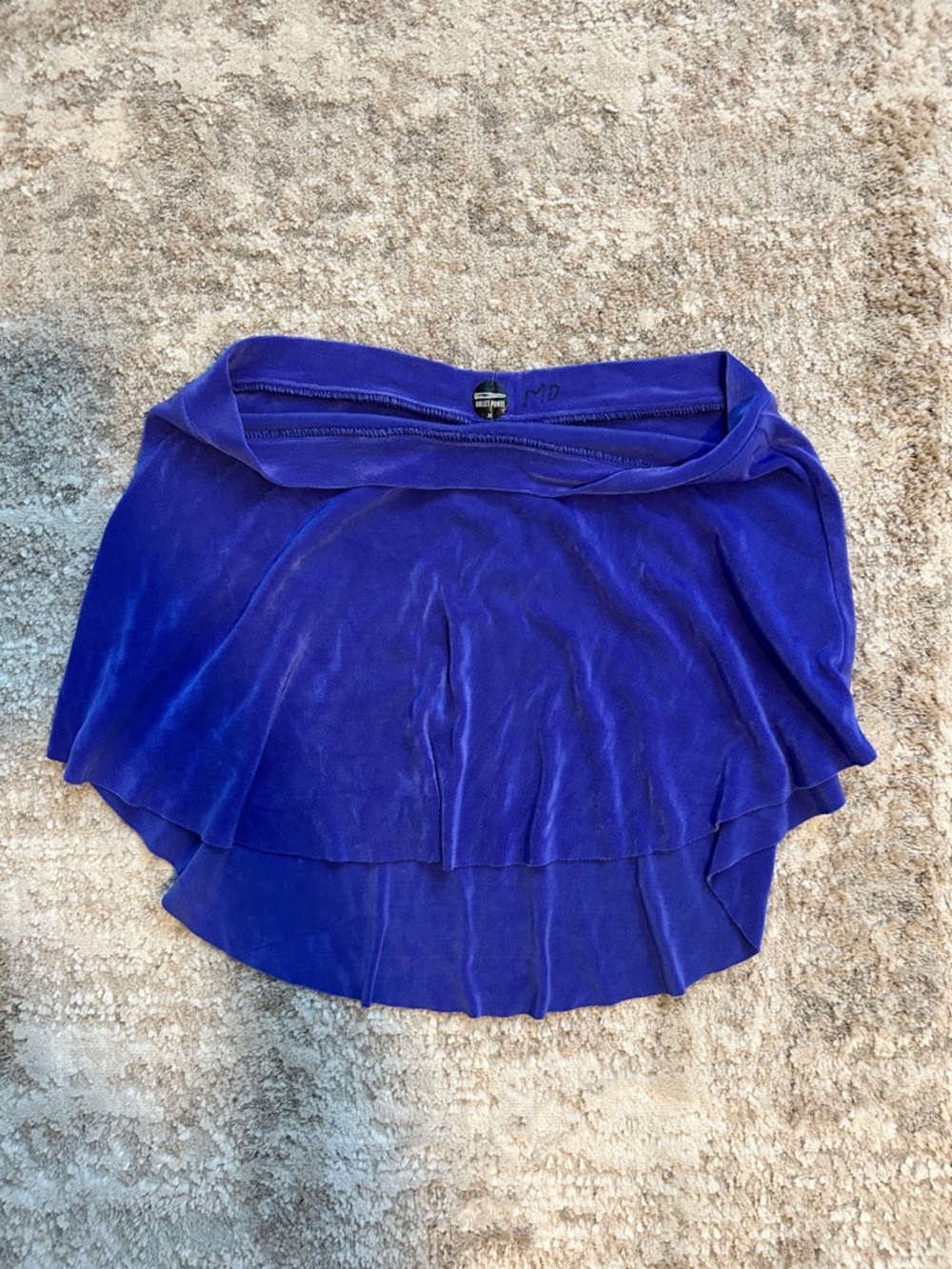 Women’s Bullet Pointe Ballet Skirt in Deep Royal Blue